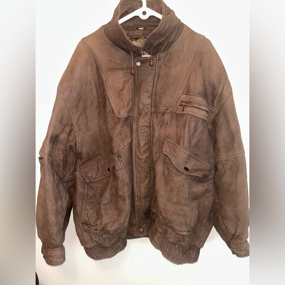 Crown Sports Leather Jacket
